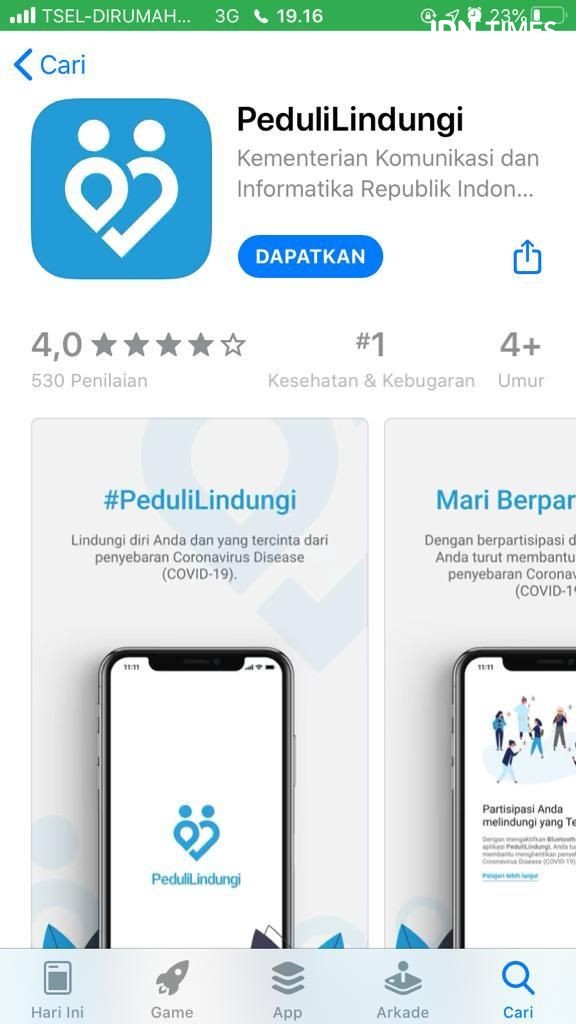 Kemampuan Aplikasi PeduliLindungi Cegah Corona, Begini Cara Pakainya 