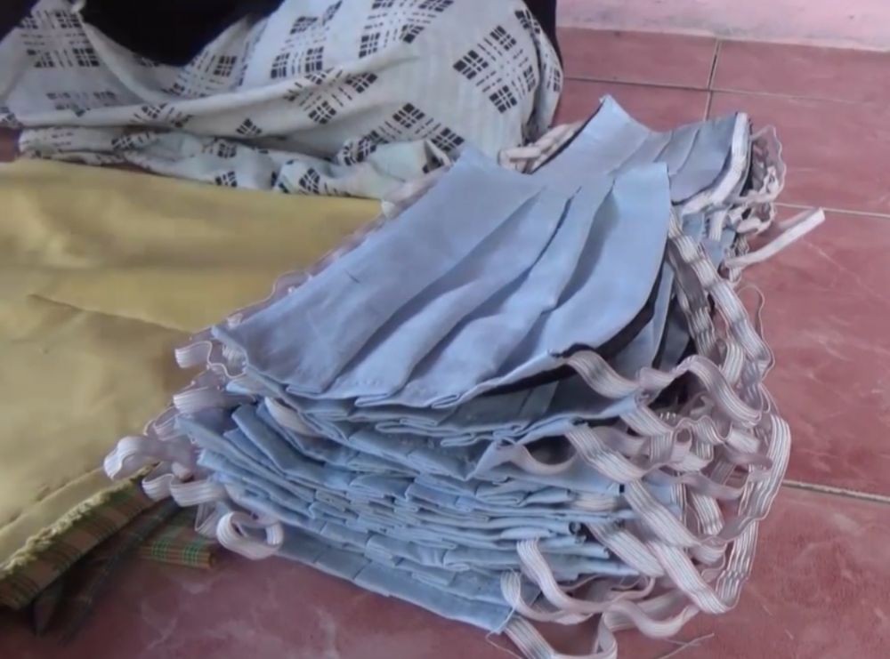 Desa di Kabupaten Madiun Diharuskan Produksi Masker