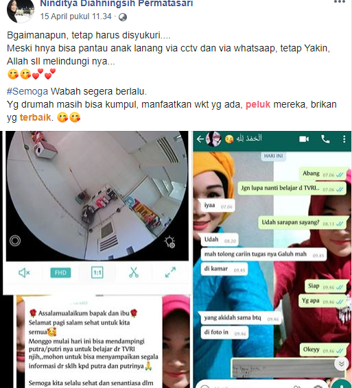Nindy, Rela Pisah dari Buah Hati untuk Rawat Pasien Corona di Semarang