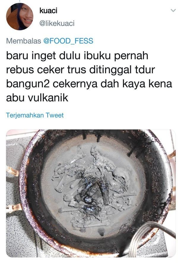 15 Potret Hasil Masakan Gagal Total Karya Netizen, Yakin Mau Makan?