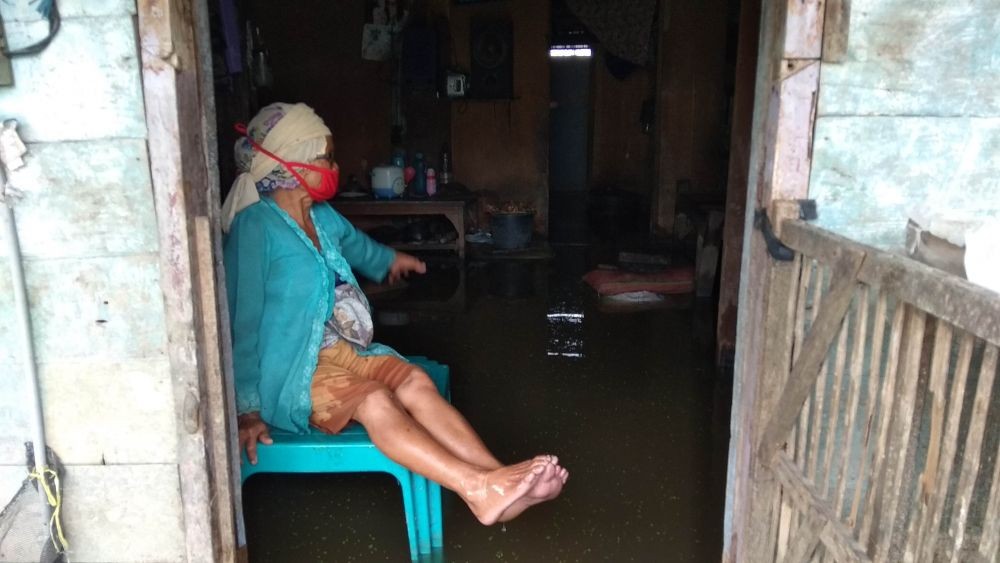 Derita Nenek Sebatang Kara di Lamongan, Tinggal Bersama Lima Ekor Ayam