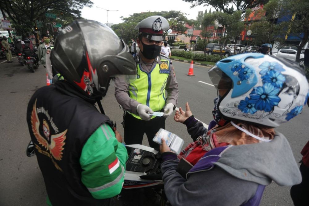 Volume Kendaraan di Bandung Raya Diklaim Turun 70 Persen saat PSBB
