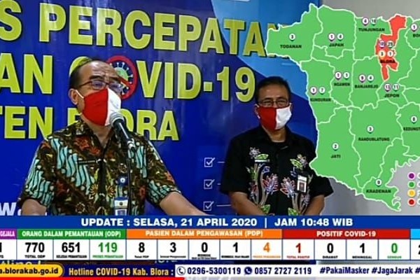 Melayat Korban COVID-19, 5 Pegawai Kejari Blora Jalani Rapid Test