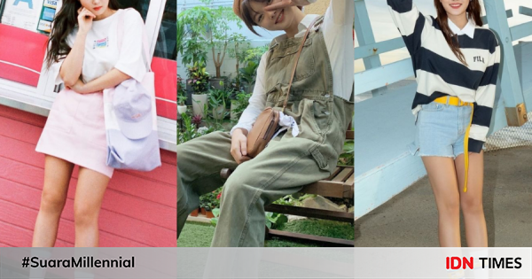 9 ootd imut kim yoo jung, referensi tampil ceria bak abg!