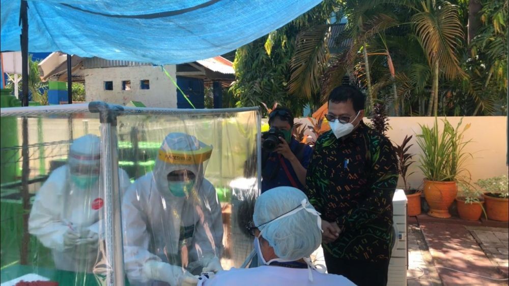 Hasil Rapid Test 117 Orang di Makassar Reaktif COVID-19