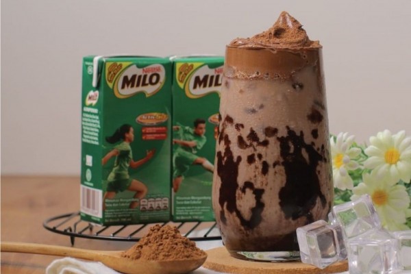 Resep Double Choco Milo Dalgona ala Yummy, Anak-anak Pasti Suka!