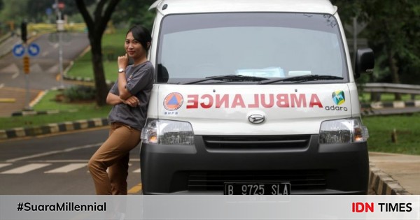 [wansus] cerita ika dewi nekat jadi relawan sopir ambulans covid-19