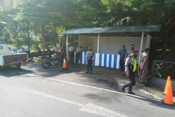 Antisipasi Pemudik, Polres Gunungkidul Dirikan 7 Posko Penyekatan