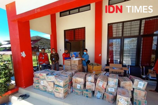 PMI Dapat Bantuan Logistik Penanganan COVID-19 di Penajam Paser Utara