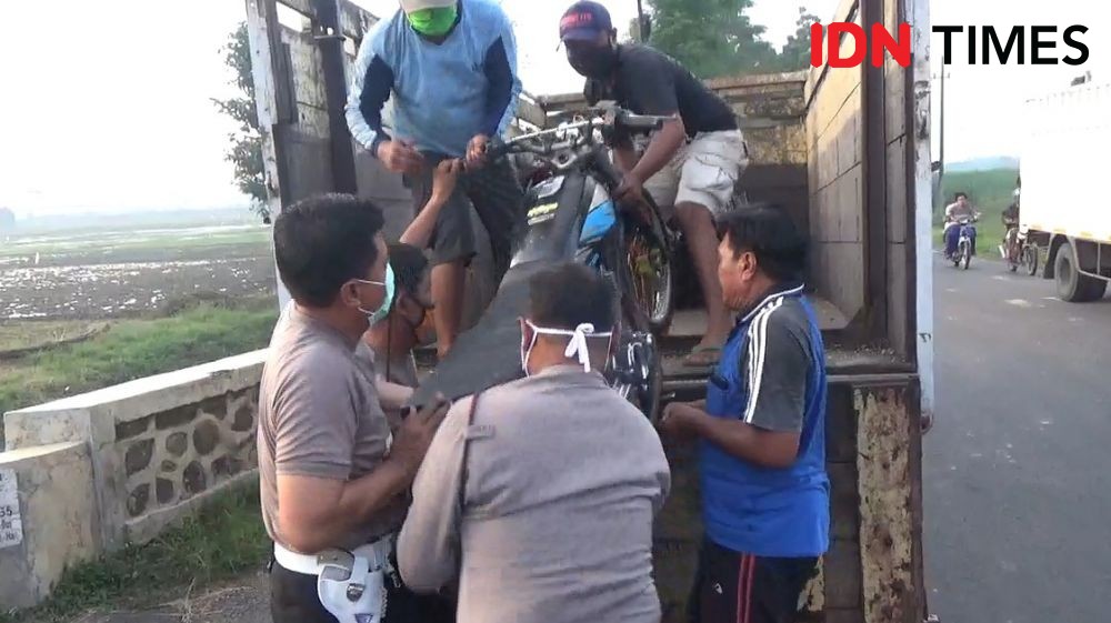 Marak saat Ramadan, Polisi Bubarkan Balap Liar di Jombang