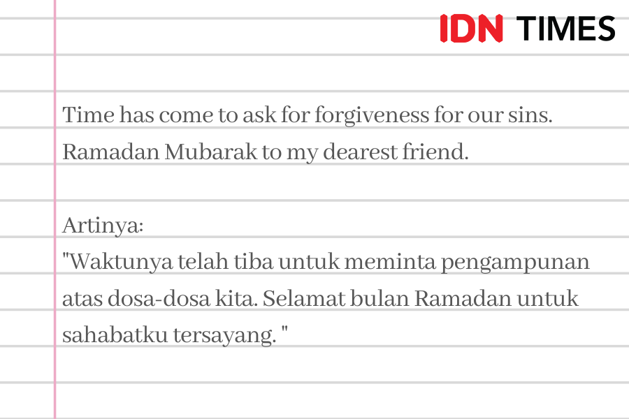 10 Ucapan Selamat Menyambut Bulan Ramadan dalam Bahasa Inggris