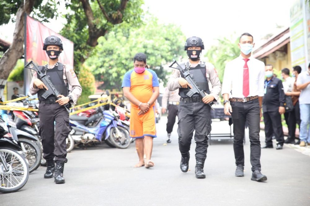 Jaringan Curanmor Jombang Dibekuk, Polisi Sita 24 Motor