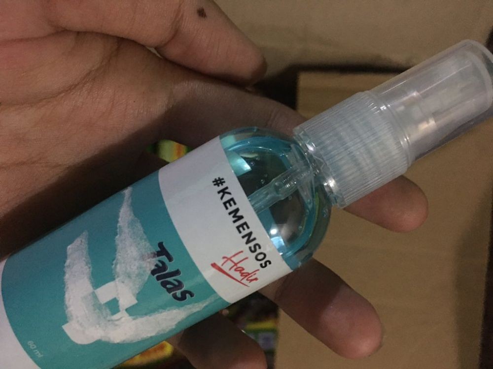 10 Bantuan Virus Corona Berbau Kampanye Bupati Klaten Sri Mulyani