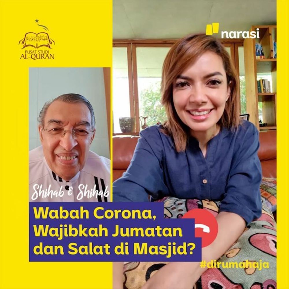 Lagi Ramai, 10 Potret Stylish Work From Home Najwa Shihab yang Memikat