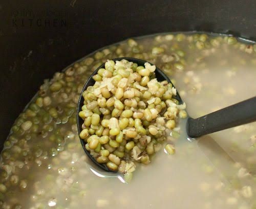 cara membuat bubur kacang hijau tanpa santan