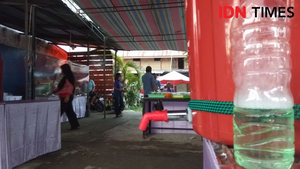 Kiat Pedagang Takjil di Gorontalo Cegah Penularan Virus Corona