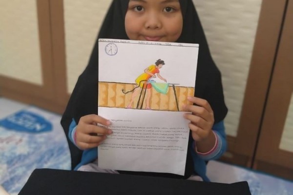 Siswa di Tenggarong Belajar Energi dan Manfaat Jamu dari WhatsApp