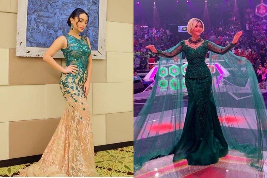 Adu Gaya Kebaya Zaskia Gotik Vs Inul  Daratista  Siapa 