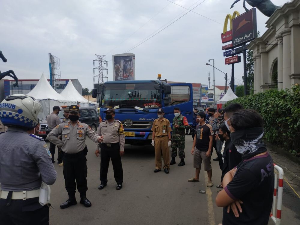 Nekat Mudik, 523 Kendaraan di Tangerang Dipaksa Putar Balik