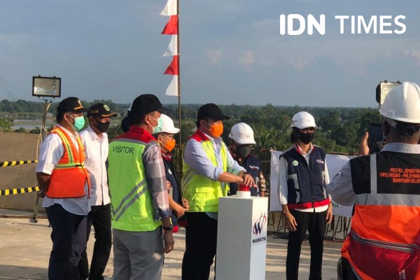 Tol Kayuagung-Betung Ditarget Rampung Januari 2022