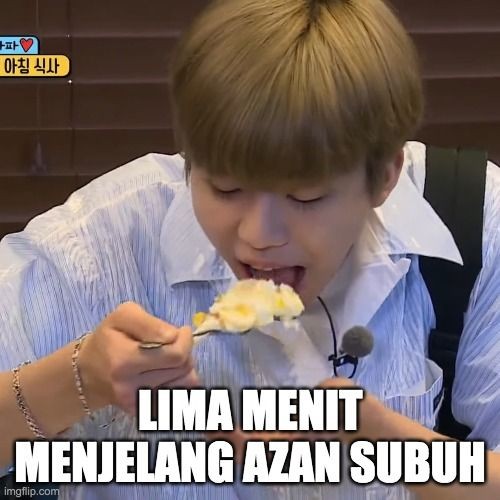 12 Meme Sahur yang Bikin Terpingkal, Kamu Pernah Mengalaminya?