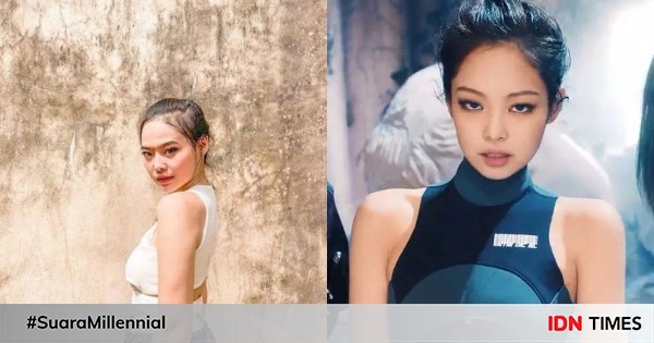 10 Potret Michelle Kembaran Jennie Blackpink Dengan Kearifan Lokal