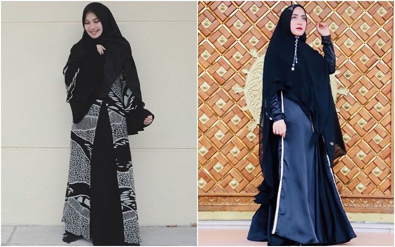 Adu Gaya Syari Istri Ustaz, Puput Melati Vs April Jasmine