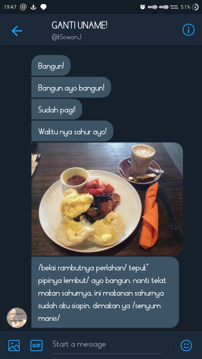 Chat Bangunin Sahur Ini Endingnya Tak Terduga Bikin Ngakak