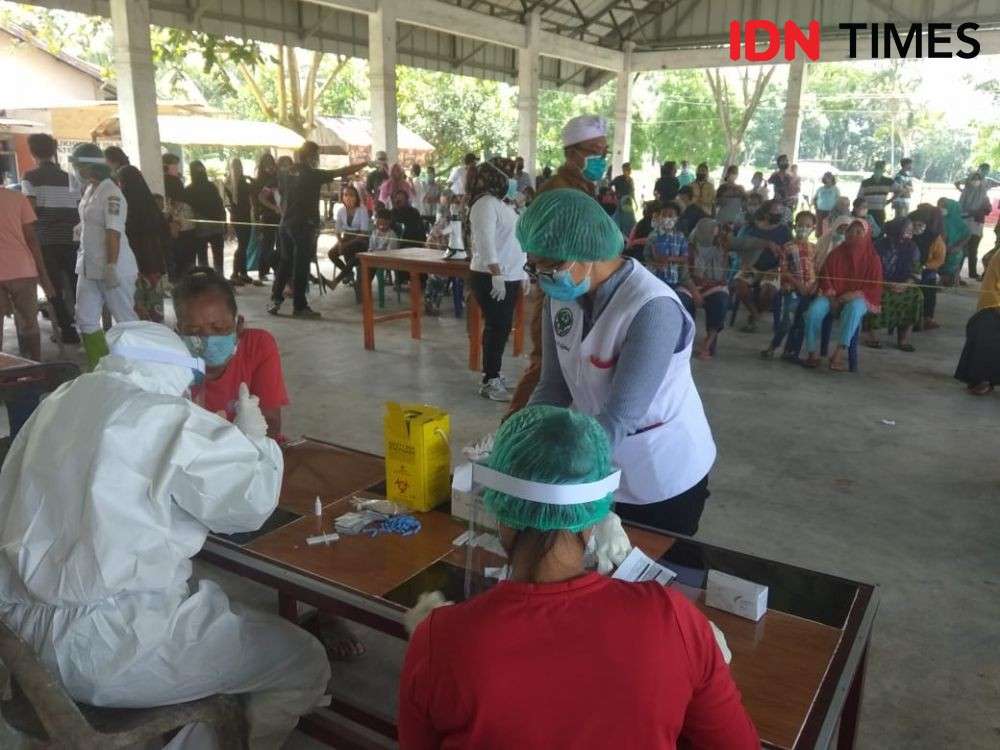 Rapid Test Massal di Sulsel Sasar Masyarakat yang Dianggap Berisiko 