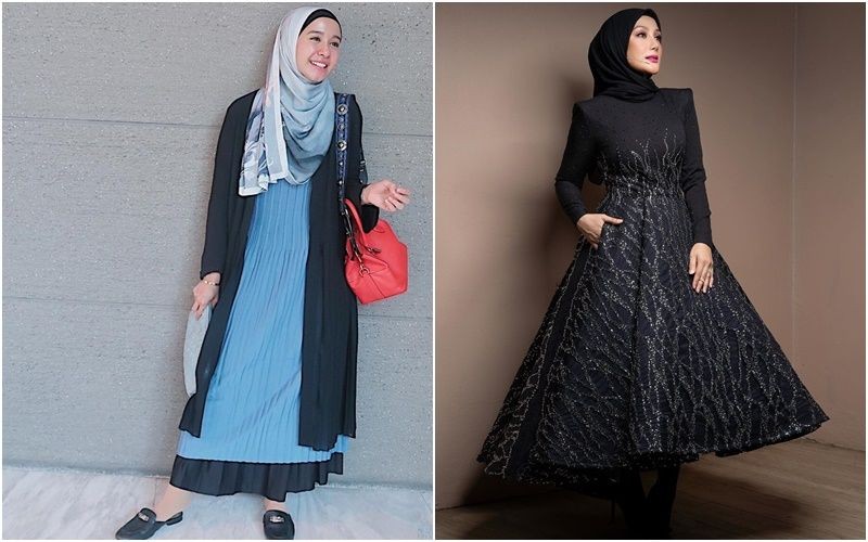 Kasual hingga Glamor, Adu Gaya Laudya Cynthia Bella Vs Erra Fazira