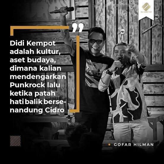 Berkat Ngobam Gofar Hilman, Didi Kempot Digilai Millennial dan Gen Z