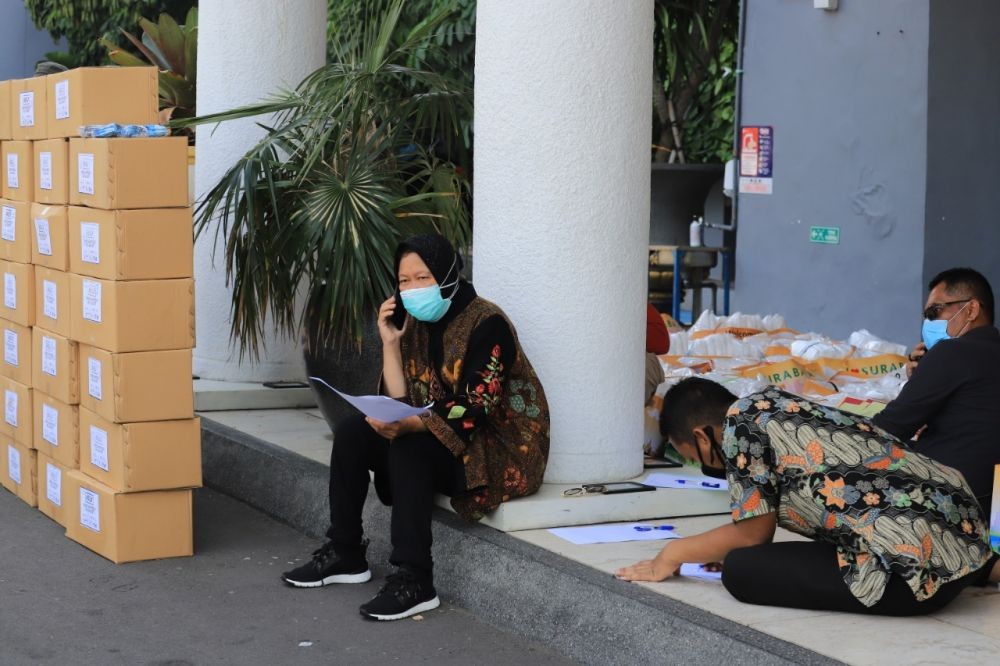 Risma: Ada 16 Klaster Penularan COVID-19 di Surabaya