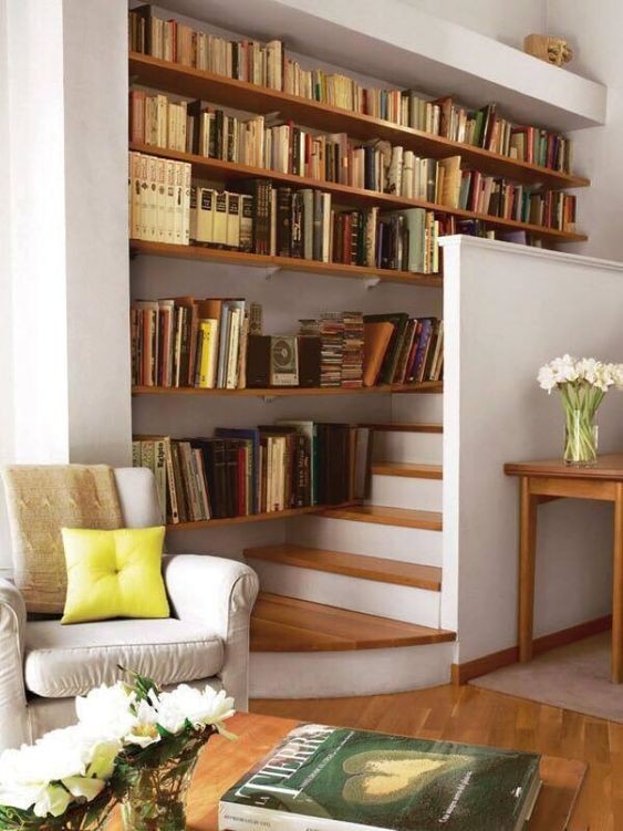 10 Ide Ruang Baca Bernuansa Alam, Cantik dan Simpel dengan Bahan Kayu