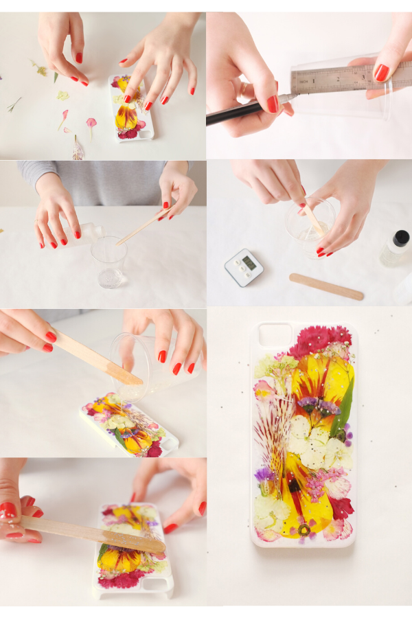 9 Diy Phone Case Termudah Bisa Pakai Cat Kuku Hingga Kelopak Bunga