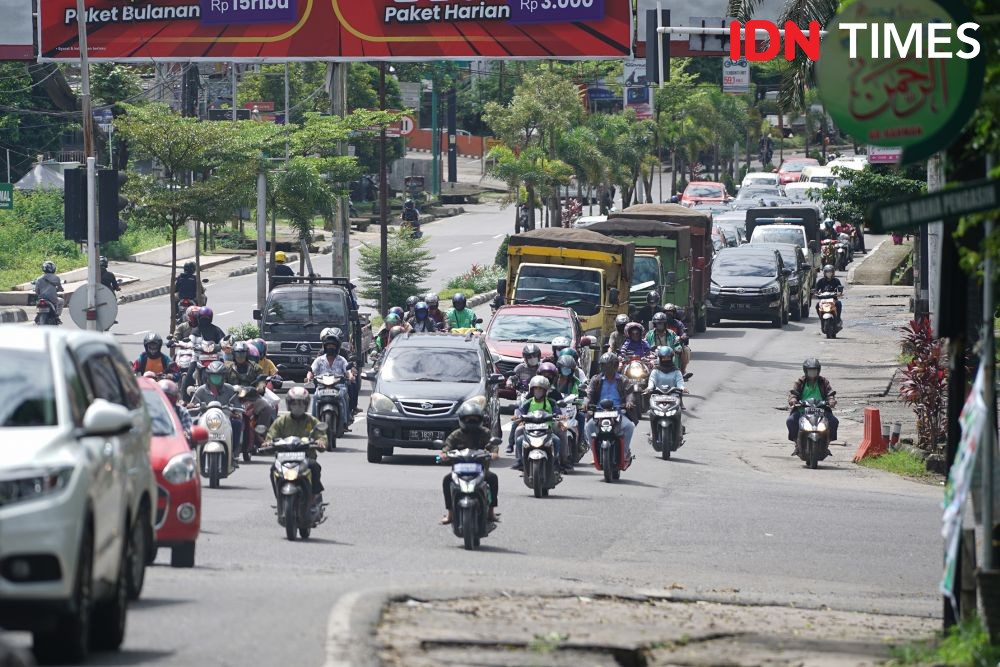 Dua Motor 'Adu Banteng' di Jalan Sanden Bantul, Dua Orang Tewas