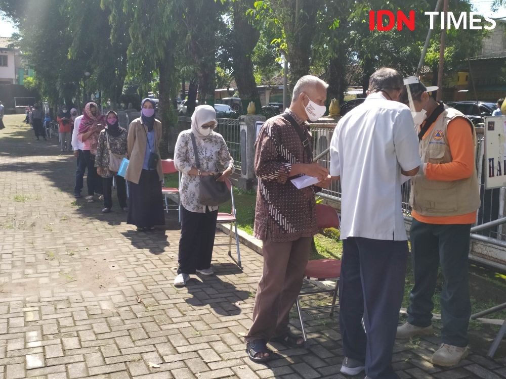 Hasil Rapid Test Massal Pengunjung Indogrosir Cukup Melegakan
