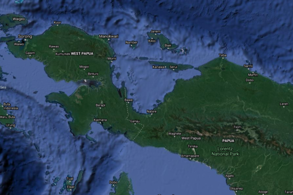 Pesawat MAF Jatuh di Danau Sentani