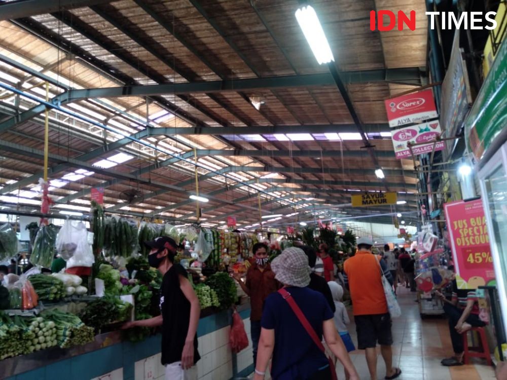 Pedagang Suspect COVID-19 Meninggal, Pasar Kebon Semai Sekip Ditutup