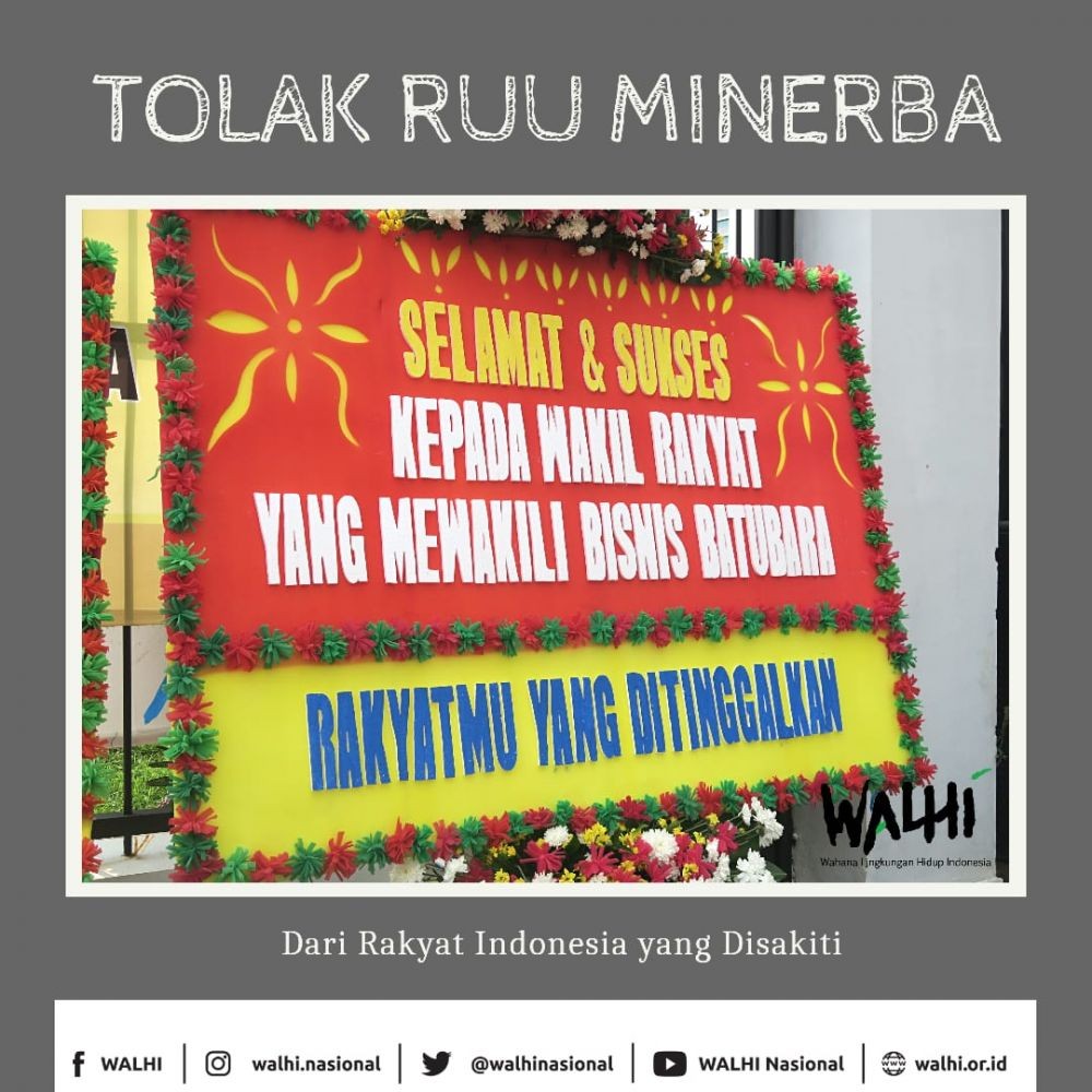 UU Minerba, Masa Depan Kelam Masyarakat Adat