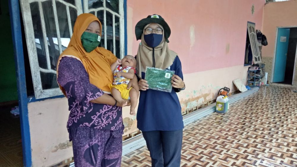 Cerita Ibu-ibu di Desa Banyuasin, Kasih Masker Gratis Dikira Jualan