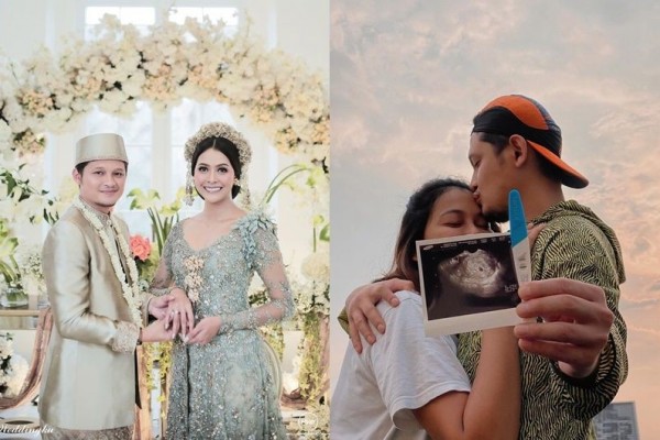 Dua Bulan Nikah, Syamsir Alam dan Bunga Jelitha Umumkan Kehamilan