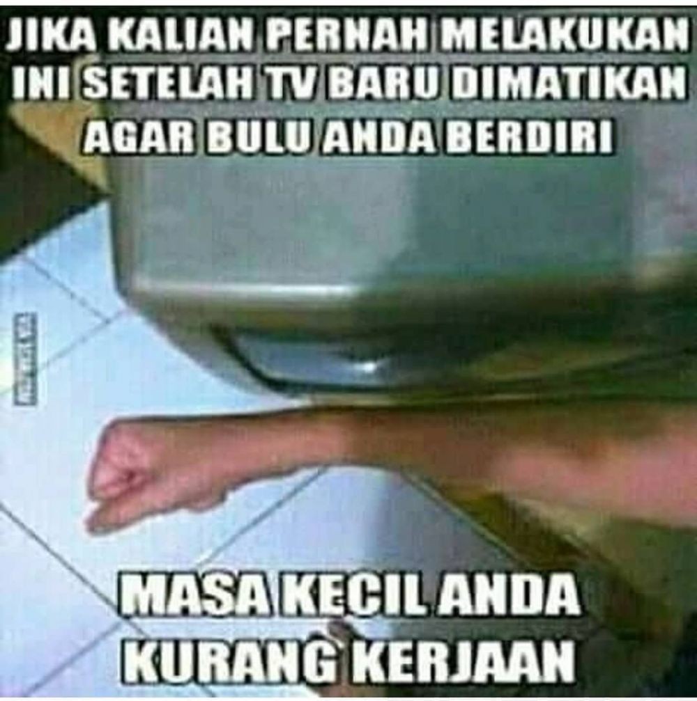 10 Foto Kurang Kerjaan Anak 90-an yang Selalu Dirindukan