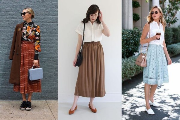 10 Trik Padu Padan Kemeja dan Midi Skirt Biar Gaya Makin Stylish