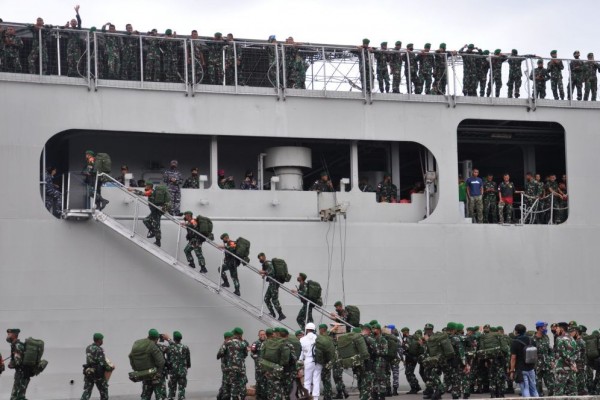 450 Prajurit Sumut Berangkat ke Perbatasan Indonesia-Papua Nugini