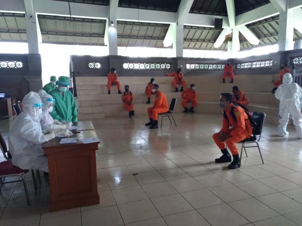 Terlibat Pemulangan PMI, 60 Pegawai Basarnas Bali Jalani Rapid Test
