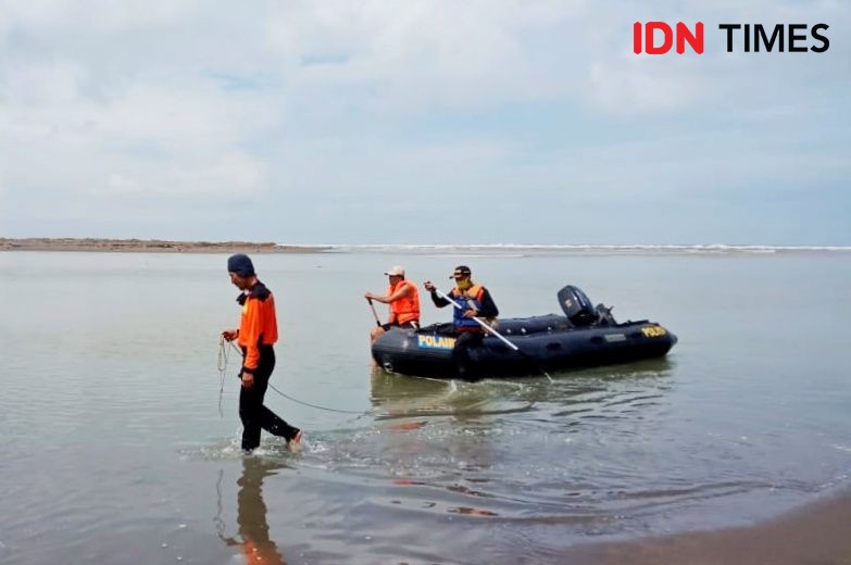 Mengejar Perahu Hanyut, Nelayan Pangandaran Teggelam dan Hilang
