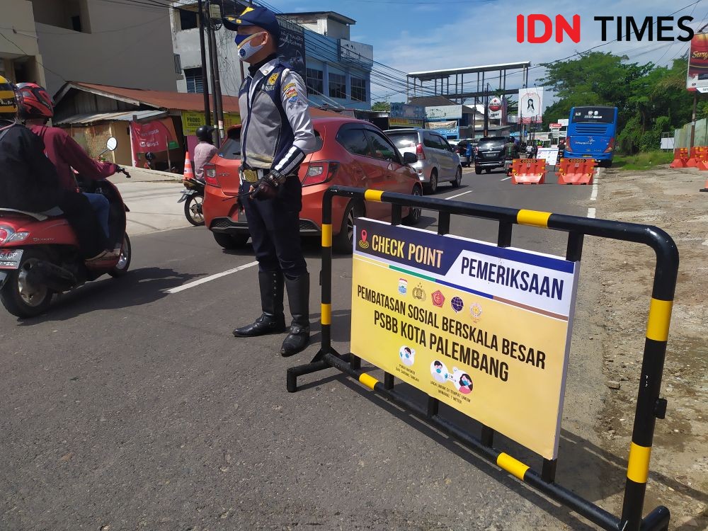 Beredar Info PSBB Palembang Tutup Jalan Jam 2 Siang, Ini Faktanya