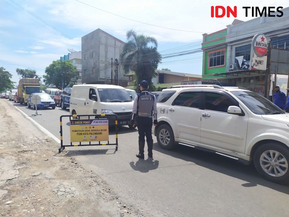 Beredar Info PSBB Palembang Tutup Jalan Jam 2 Siang, Ini Faktanya