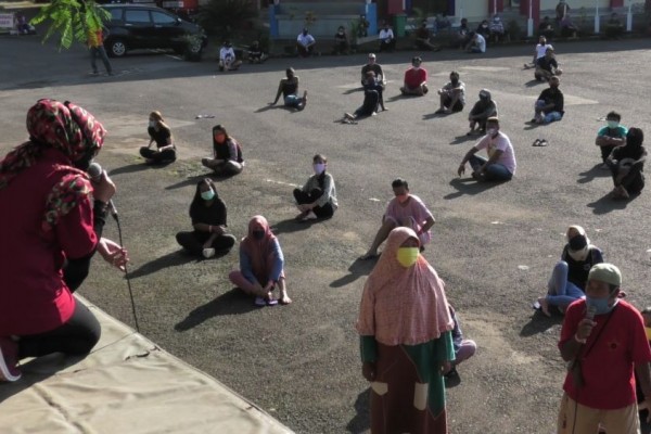 Silaturahmi Lebaran, Ratusan Pemudik Banyumas Berbatas Terali Besi
