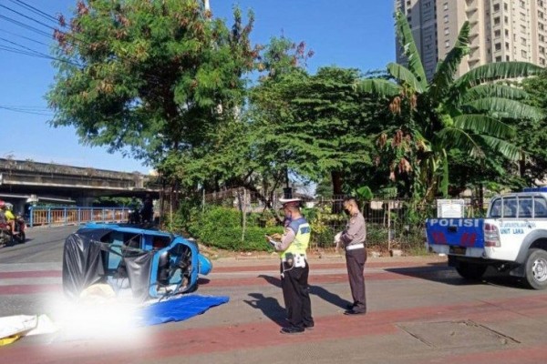 Tabrakan Maut Bajaj dan TransJakarta di Pademangan, Penumpang Tewas